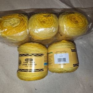 Lion Brand Yarns discontinued Crayola Cakes *Discontinued